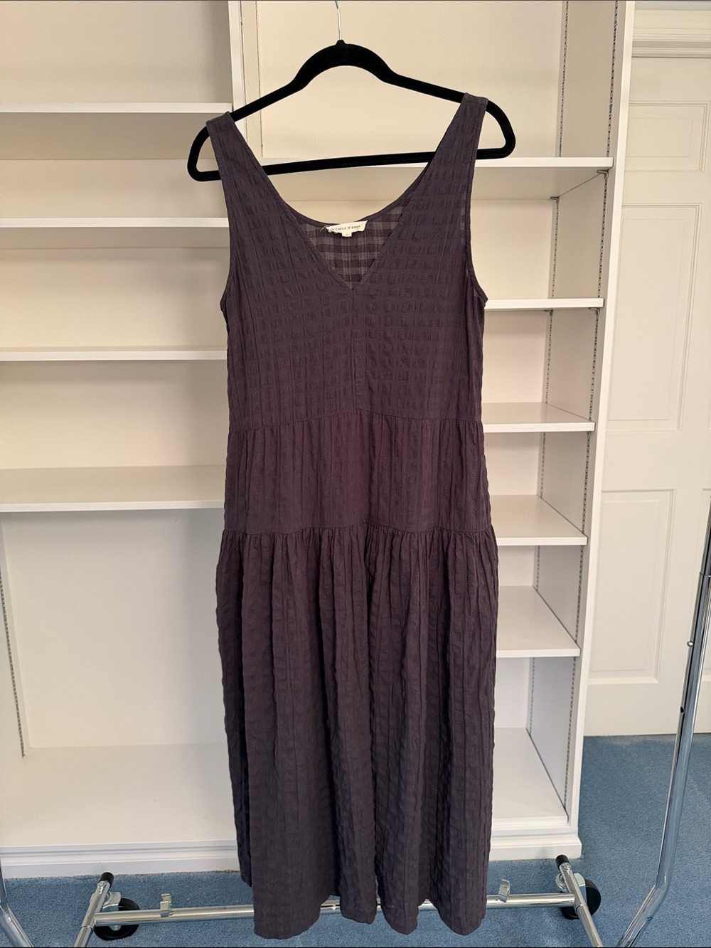 Micaela Greg Ira Dress in Faded Black